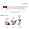 ZTON Handcrafted Adjustable Formal Pet Bowtie Collar Neck Tie for Dogs Cats L Red