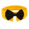 ZTON Handcrafted Adjustable Formal Pet Bowtie Collar Neck Tie for Dogs Cats S Black 1