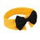 ZTON Handcrafted Adjustable Formal Pet Bowtie Collar Neck Tie for Dogs Cats S Black 1