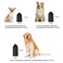 JIPIMON Dog Shock Collar Rubber Tips 12 pcs Training Collar Replacement Silicone Covers Fits Most Brands of Shock Collar 13mm