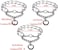 Darkyazi Durable Pinch Collar Stainless Steel Dog Adjustable Pet Training Collar for Medium Large Dogs XLarge Pack of 1 Silver