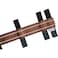 Herm Sprenger Brown Reflective Nylon Cover for UltraPlus Pinch Dog Collar for Small Medium Large Dogs Durable Protector for Dog Training Prong Collar 155in 395cm