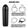 JIPIMON Training Collar Covers Designed for Herm Sprenger Collar 50 Pack Collar Rubber Tips Vinyl Comfort Collar Tips 30mm40mm