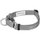 Blueberry Pet Essentials Martingale Safety Training Dog Collar Flint Gray Small Heavy Duty Nylon Adjustable Collars for Dogs