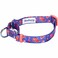 Blueberry Pet Spring Scent Inspired Rose Print Martingale Safety Training Dog Collar Irish Blue Large Heavy Duty Adjustable Collars for Dogs