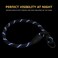 BRONZEDOG BronzeDog Rope Pro Training Dog Collar Braided No Pull Quick Release Round Lead Collars for Dogs Small Medium Large Puppy Blue S 177 Long
