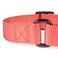 Cyclpet Premium Nylon Adjustable AntiEscape Martingale Dog CollarsDurableComfort and Silky Dog Collar with Hardware DRing for Large Dogs WalkingTrainingetcLiving Coral Large