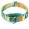 Dazzber Martingale Dog Collar EscapeProof for Training NoBuckle Durable Polyester Design for Medium Breeds Deserts and OasesM