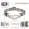 haoyueer Martingale Dog Collar Stainless Steel Chain No Pull Training Collar with Flower Design for Large Medium Small Dogs S Green