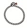 Herm Sprenger Black Stainless Steel Choke Dog Training Collar NoPull Slip Chain for Small Medium Large Dogs for Easy Control Show Chain Collar Made in Germany 3mm 22in 55cm