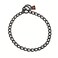 Herm Sprenger Black Stainless Steel Choke Dog Training Collar NoPull Slip Chain for Small Medium Large Dogs for Easy Control Show Chain Collar Made in Germany 3mm 22in 55cm