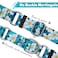Hikiko Martingale Collar for Dogs with No Buckle Floral Daisy Dog Collar Soft Nylon No Pull Dog Collars for Medium DogsGreen FlowerM