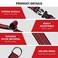 Hikiko Martingale Dog Collars Reflective Nylon Dog Collar with Quick Release Buckle Adjustable Training No Slip Dog Collar Small Red