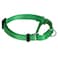Hyhug Martingale Collar for Dogs Small Green Escape Proof Heavy Duty Nylon Durable No Buckle Ideal for Training Daily Walks
