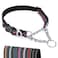 JIPIMON Martingale Collar for Dogs Reflective Stainless Steel Chain Safety Adjustable Martingale Collar for Small Medium Large Dogs Small Purple