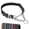JIPIMON Martingale Collar for Dogs Reflective Stainless Steel Chain Safety Adjustable Martingale Collar for Small Medium Large Dogs Small Purple