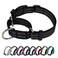 Joyeeiioo JOYEEIIOO Martingale Dog Collar Adjustable Nylon Reflective Collar with Buckle No Pull Dog Collar for Small Medium Large Dogs Black S