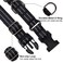 Joyeeiioo JOYEEIIOO Martingale Dog Collar Adjustable Nylon Reflective Collar with Buckle No Pull Dog Collar for Small Medium Large Dogs Black S