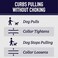 Leash Boss Martingale Collar for Dogs Steel Chain Reflective Nylon Dog Collar for Large Dogs Medium and Small Dogs No Pull Pet Training Collar Small
