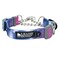 Leash Boss Martingale Collar for Dogs Steel Chain Reflective Nylon Dog Collar for Large Dogs Medium and Small Dogs No Pull Pet Training Collar Small