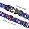 Hikiko Martingale Collar for Dogs Adjustable Soft Nylon Dog Collars with Special Design Cute Patterns for Puppy XSmall Dog Collar XSmallBlue Flower