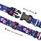 Hikiko Martingale Collar for Dogs Adjustable Soft Nylon Dog Collars with Special Design Cute Patterns for Puppy XSmall Dog Collar XSmallBlue Flower