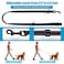 Mtliepte Martingale Dog Collar and Leash Set Martingale Collars for Dogs Reflective Martingale Collar for Small Medium Large DogsBlackL