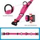 Mtliepte Martingale Dog Collar and Leash Set Martingale Collars for Dogs Reflective Martingale Collar for Small Medium Large DogsHot PinkL