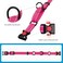 Mtliepte Martingale Dog Collar and Leash Set Martingale Collars for Dogs Reflective Martingale Collar for Small Medium Large DogsHot PinkL