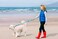 Mtliepte Martingale Dog Collar and Leash Set Martingale Collars for Dogs Reflective Martingale Collar for Small Medium Large DogsSky BlueM