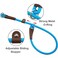 MayPaw Slip Collar Nylon Rope Adjustable Collar for Dog Training No Pull Round Martingale Dog Collars for Small Medium Large Dogs 20 x 14 Blue