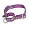 Petiry Martingale Dog CollarFloral Patternwith Safety Quick Release BuckleEscapeProof AntiPull for Small DogsPurple FloralS