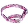 Pimaodog Heavy Duty Nylon Dog Collar Adjustable Martingale Dog Collar for Walking Training Boy and Girl Dogs Medium Large Dogs M3645CM Pink