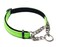 PUROAYET Martingale Collar for Dogs Reflective Nylon Dog Training Collars Soft Padded No Pull Adjustable Collars Stainless Steel Chain Collar for LargeMediumSmall DogsGreenS