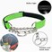 PUROAYET Martingale Collar for Dogs Reflective Nylon Dog Training Collars Soft Padded No Pull Adjustable Collars Stainless Steel Chain Collar for LargeMediumSmall DogsGreenS