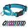 GDLKPS Reflective Martingale Dog Collars Dog Collar with Quick Release Buckle Adjustable Soft Padded Breathable Nylon Pet Collar Suitable for Puppies for Small Medium Large Dogs