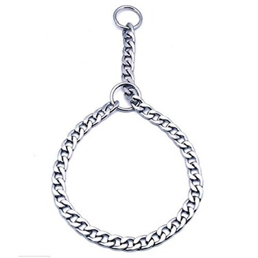 SGODA Chain Dog Training Choke Collar 22 in 30 mm
