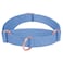 AaufiLux Soft Leather Martingale Dog Collar Adjustable Rose Gold Limited Slip Collars Easy to Clean Stylish Durable Heavy Duty Nylon No Pull Training Collar for Small Medium Large Dogs M Blue Purple