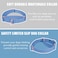 AaufiLux Soft Leather Martingale Dog Collar Adjustable Rose Gold Limited Slip Collars Easy to Clean Stylish Durable Heavy Duty Nylon No Pull Training Collar for Small Medium Large Dogs M Blue Purple
