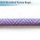 YUCFOREN Dog Slip Collar Nylon Rope Adjustable Collar for Training NoPull P Collars with Sliding Stopper Medium Large Dogs