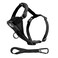 Kurgo Dog Harness Pet Walking Harness Medium Black No Pull Harness Front Clip Feature for Training Included Car Seat Belt TruFit Quick Release Style