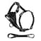 Kurgo TruFit Smart Dog Walking Harness Comfortable Fit Adjustable Harness Reflective Pet Wear Quick Strap Release Daily Walk Accessory Includes Seat Belt Loop Black Large
