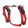 Blue-9 Blue9 Reflective BuckleNeck Balance Harness Fully Customizable Fit NoPull Harness with 3M Reflective Stitching Ideal for Dog Training and Obedience Made in The USA Red MediumLarge