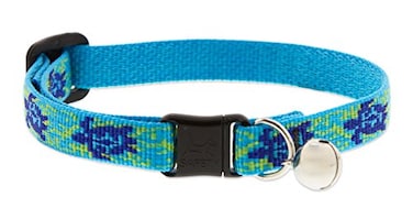 LupinePet Originals 12 Turtle Reef Cat Safety Colla 812 with Bell