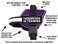 Doggie Stylz Therapy Dog in Training Nylon Dog Vest Harness Purchase Comes with 2 Reflective Therapy Dog in Training Removable Patches Please Measure Your Dog Before Ordering Girth 1925 Purple