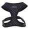 Puppia Dotty Dog Harness OvertheHead No Pull No Choke Walking Training Adjustable for Small Medium Dog Large Black