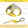 Aiitle AIITLE Comfortable Dog Harness and Leash Set for Walking Spring Step in Vest HarnessReflective Bands Adjustable No Pull Puppy Essentials for Small Dogs and House Cats Yellow XS