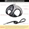 Aiitle AIITLE Easy Walk Dog Harness and Leash Set Pet Supply No Pull Step in Adjustable Dog Harness with Padded Vest Dog Harness No Choke Over Easy to Put on Medium Dogs Black L