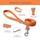 Aiitle AIITLE Easy Walk Dog Harness and Leash Set Pet Supply No Pull Step in Adjustable Dog Harness with Padded Vest Dog Harness No Choke Over Easy to Put on Medium Dogs Orange L