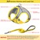 Aiitle AIITLE Easy Walk Dog Harness and Leash Set Pet Supply No Pull Step in Adjustable Dog Harness with Padded Vest Dog Harness No Choke Over Easy to Put on Medium Dogs Yellow L